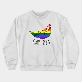 GAY-OZA - LGBTQ Gay Pride Gyozas Crewneck Sweatshirt